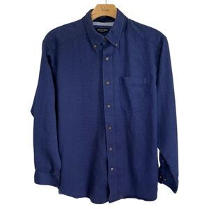 Ariat PRO Series Button Down Shirt Men's XL long Sleeve Blue Dress Work Casual
